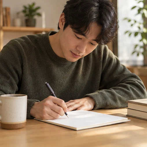 시간대 계산 내용을 메모하기 (AI 설명용 삽화)