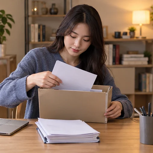 주문과 문의 기록을 정리하기 (AI 설명용 삽화)