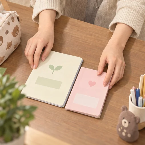 출생 자료와 접종 기록을 함께 정리하는 모습 (AI 설명용 삽화)