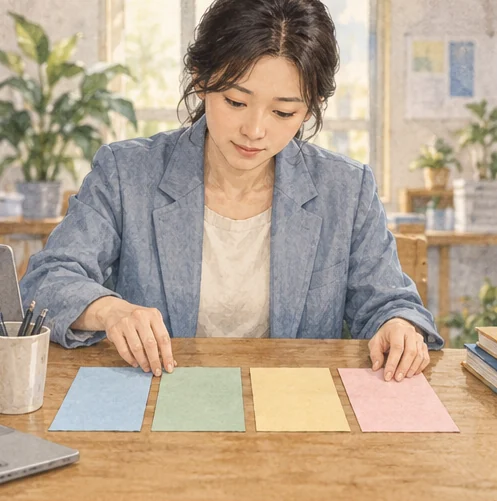 여러 주의 자료를 같은 기준으로 나란히 정리합니다. (AI 설명용 삽화)