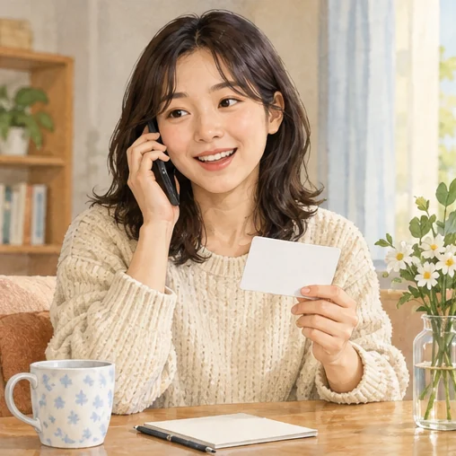 방문 전 접종 가능 여부를 문의하는 모습 (AI 설명용 삽화)