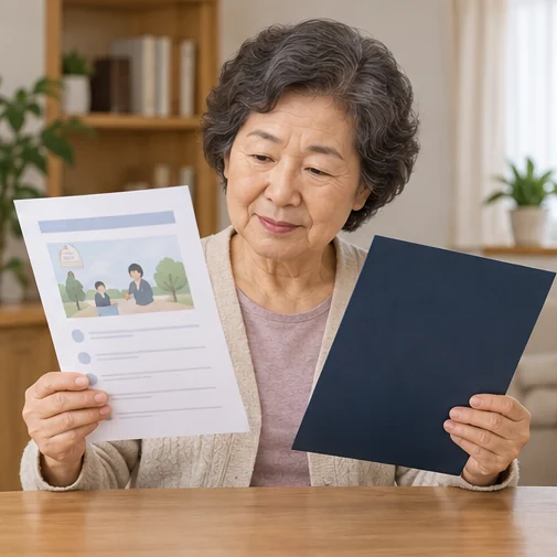 활동 협약과 근로계약의 차이를 살펴보는 개념 장면 (AI 설명용 삽화)