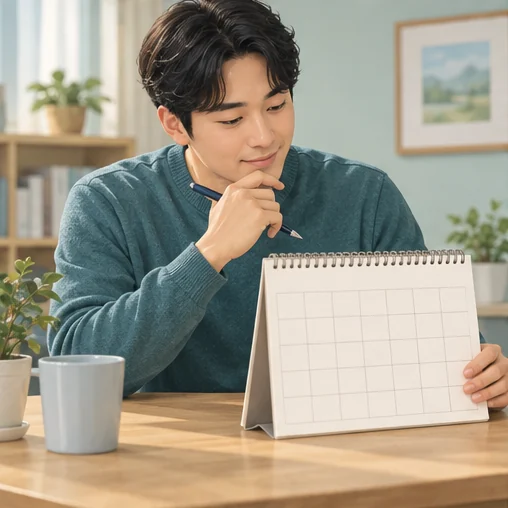 접종기관의 일정과 백신 보유 여부를 미리 확인하세요. (AI 설명용 삽화)