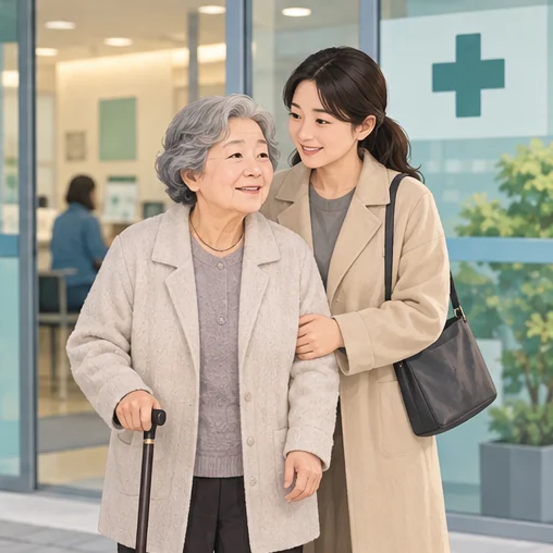 고위험 가족의 증상 변화는 빠르게 상담합니다. (AI 설명용 삽화)