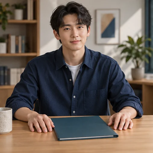 업체 안내 자료를 확인하는 소비자의 모습 (AI 설명용 삽화)